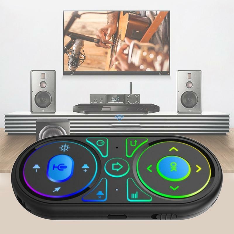 IR Learning Backlit Air Mouse Smart Voice Remote Control Rechargeable Air Mouse