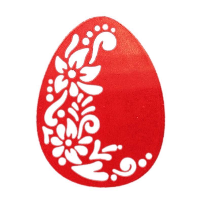 Easter Egg Cutting Dies Greeting Invitation Festival Blessing Cards Making Tools