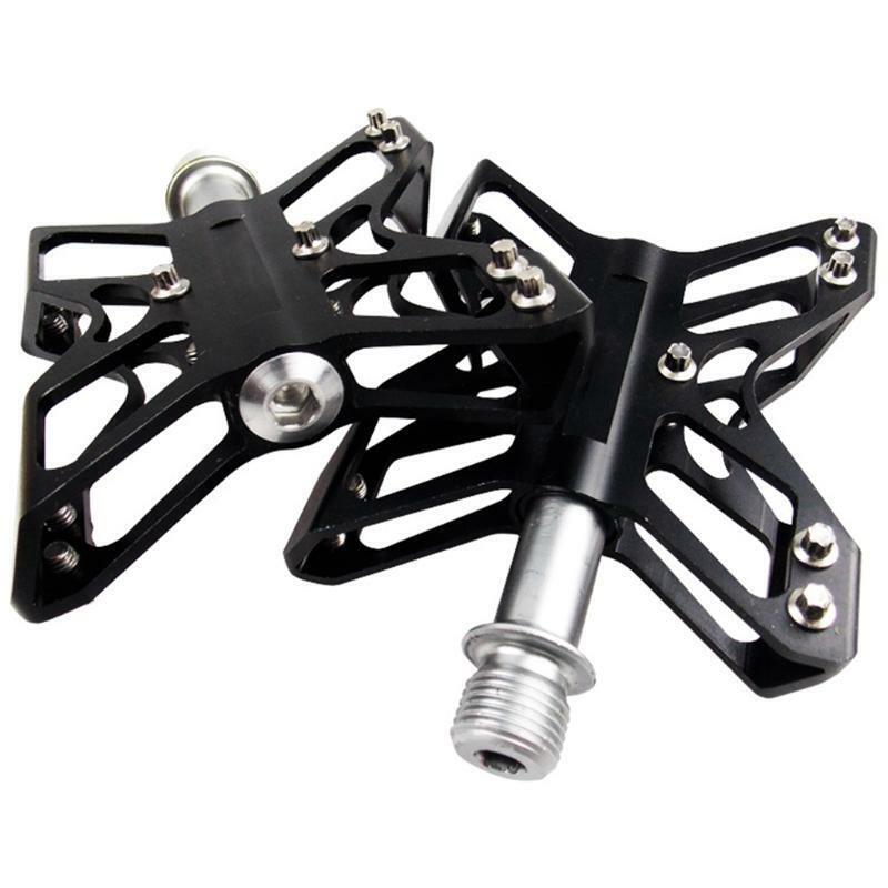 Aluminum Alloy Bike Pedals CNC MTB Bike Pedal 3 Bearing Non-slip Cycling Pedal