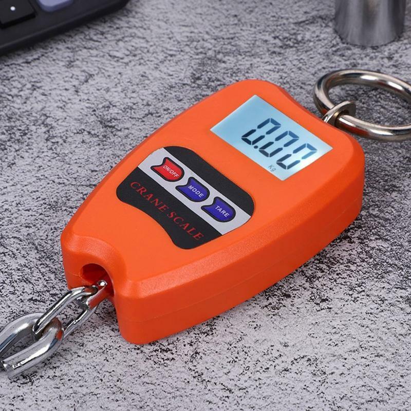 Digital Hanging Crane Scale Portable Heavy Duty Scale 200kg/441lb for Indoor