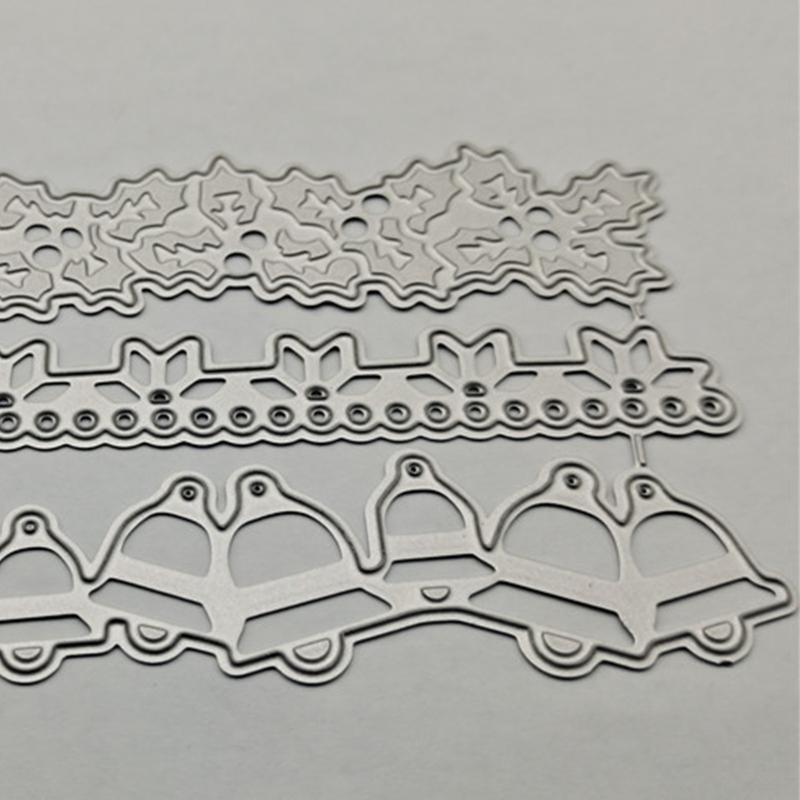 Christmas Bell Metal Cutting Dies Stencil DIY Scrapbooking Album Paper Card Mold