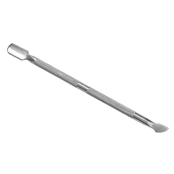 Nail File Cuticle Spoon Pusher Remover Stainless Steel Manicure Trimmer