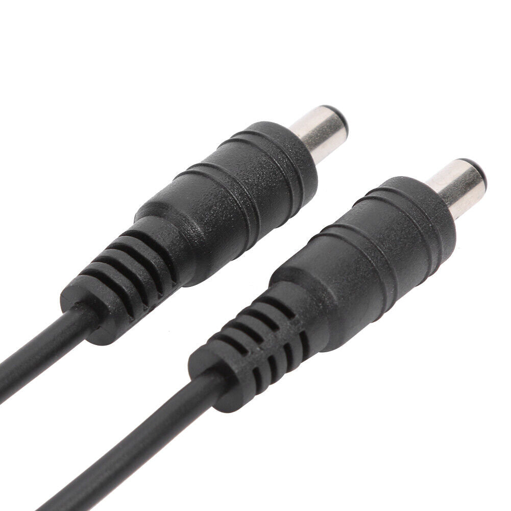 2.1x5.5mm 1 Female to 2 Male DC Power Splitter Plug Cable for CCTV Camera