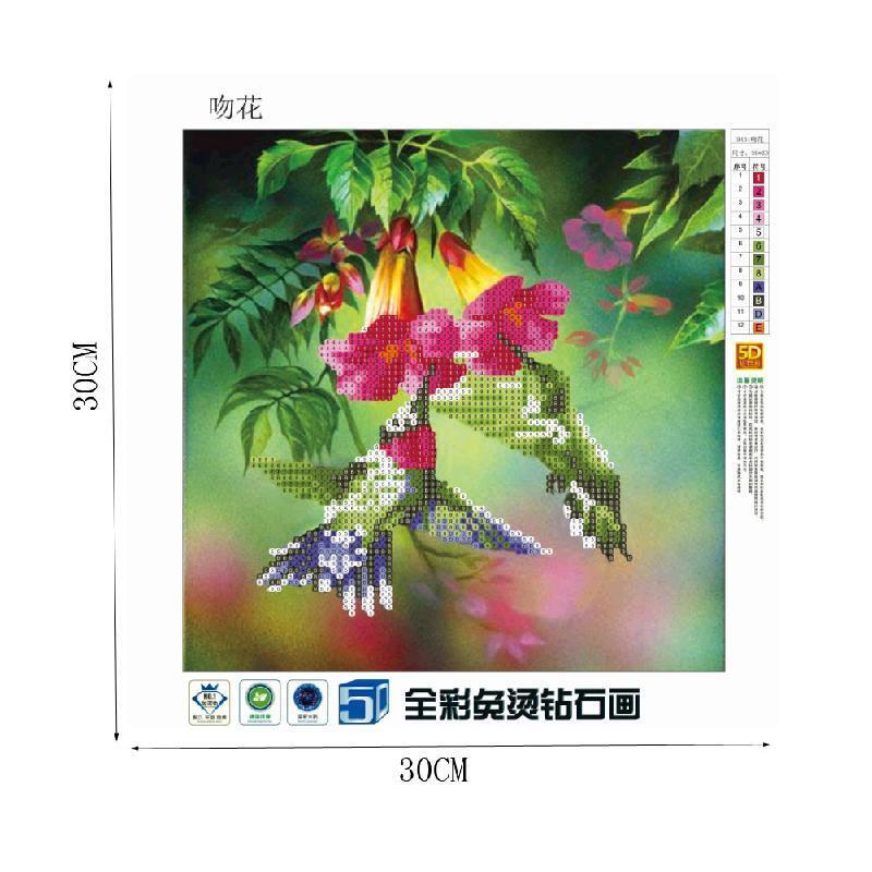 Flowers 5D Diamond Embroidery DIY Craft Painting Cross Stitch  Home Decor