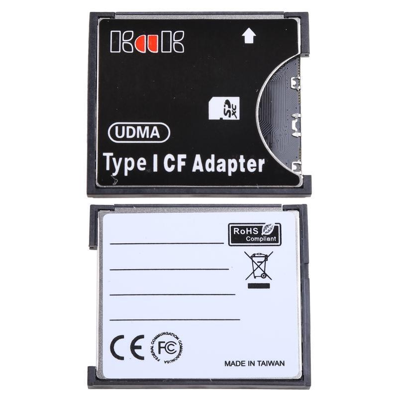 High Quality SD to CF Card Adapter SD SDHC SDXC to Compact Flash Memory Convert