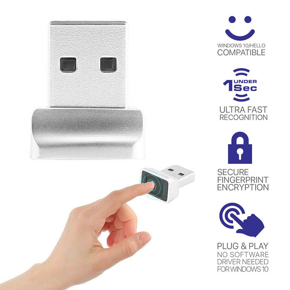 USB Fingerprint Reader Fingerprint Scanner Module Biometrics Security Key