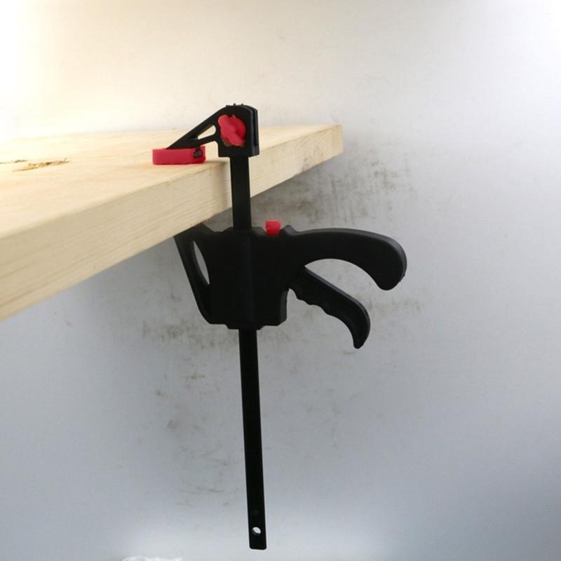 4'' F Woodworking Clip Portable Metal F Clamp Grip DIY Hand Tool for Woodworking