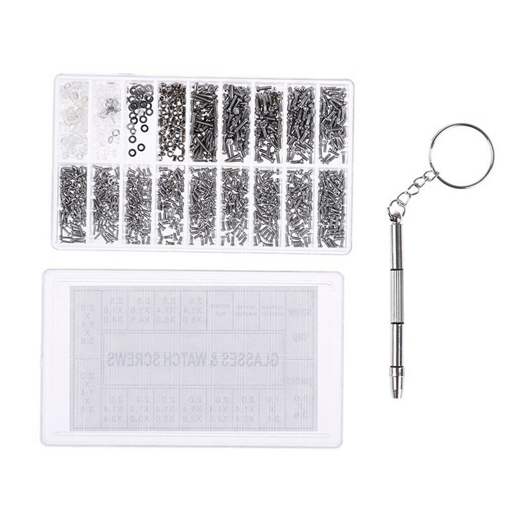 Nut Screwdriver Assorted Kit Glasses Repair Screw Assorted Kit Repair Tool Kit