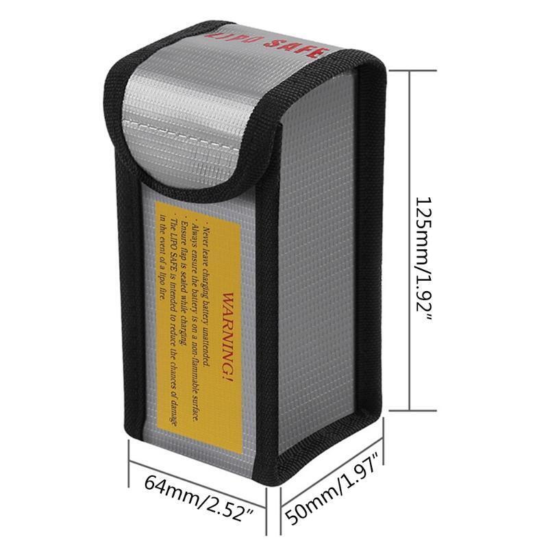 2pcs Explosionproof Bag Large Capacity Lipo Battery Storage Guard Safe Pouch