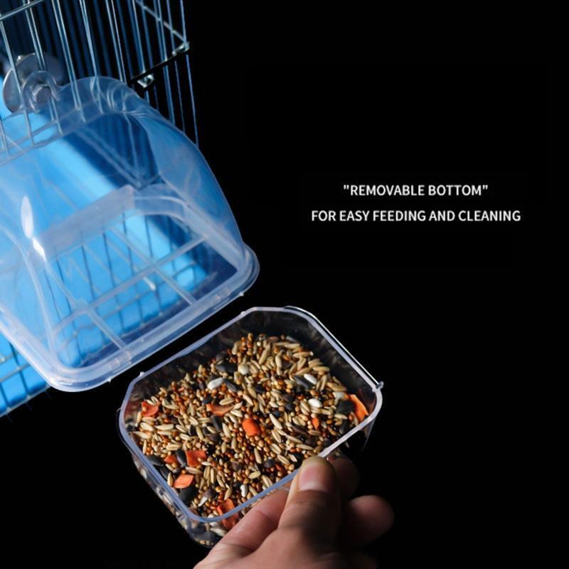 Feeding Cups for Bird Cages for Budgerigar Canary Cockatiel Finch Parakeet Gift