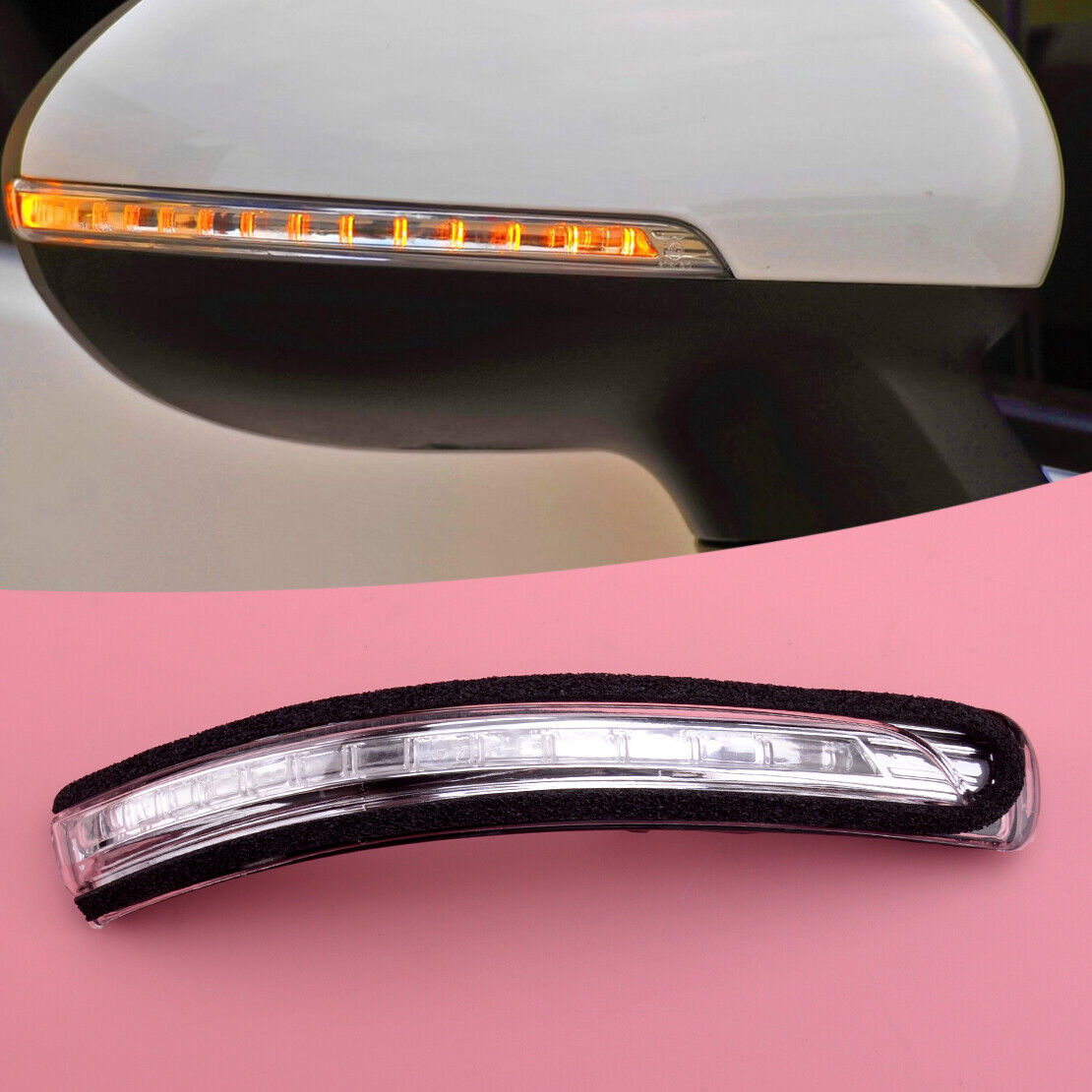 1-Right Side Mirror Turn Signal Light Lamp Indicator fit for KIA RIO MK3 2011-17