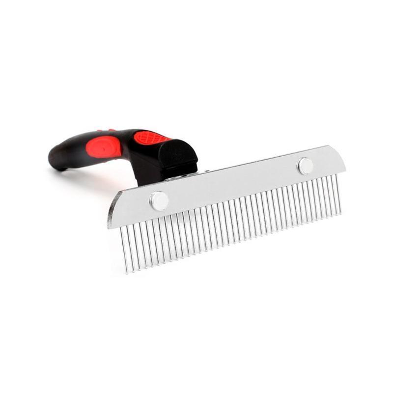 Pet Dematting Comb Large Undercoat Rake Brush Effective Removing Knots for Dogs