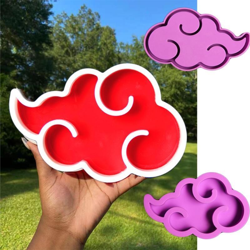 Auspicious Cloud Cake Holder Tray Mold Fruit Cup Mold Food Station Serving Mold