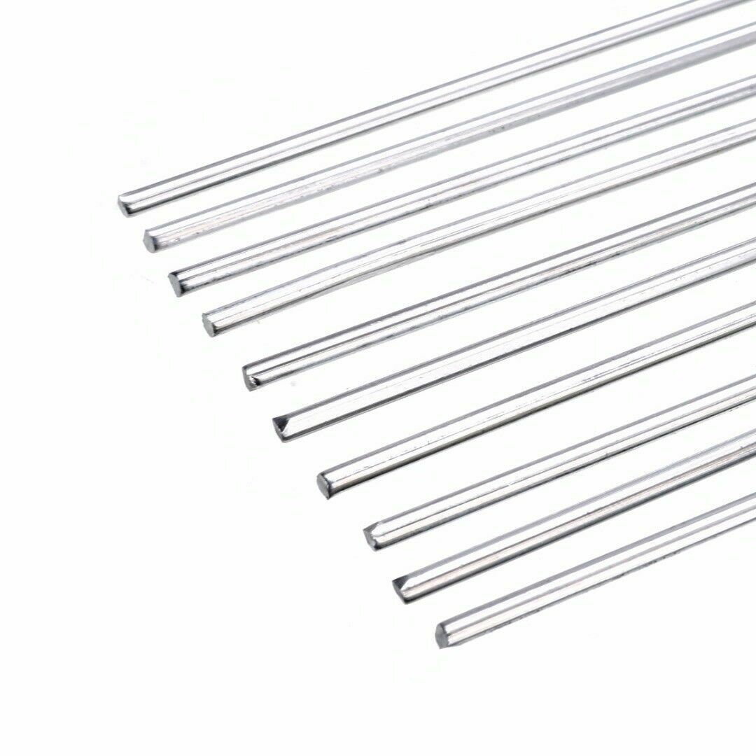 10x Aluminium Brazing  Welding Sticks Rods Wire for Repair Soldering 330x3.2mm