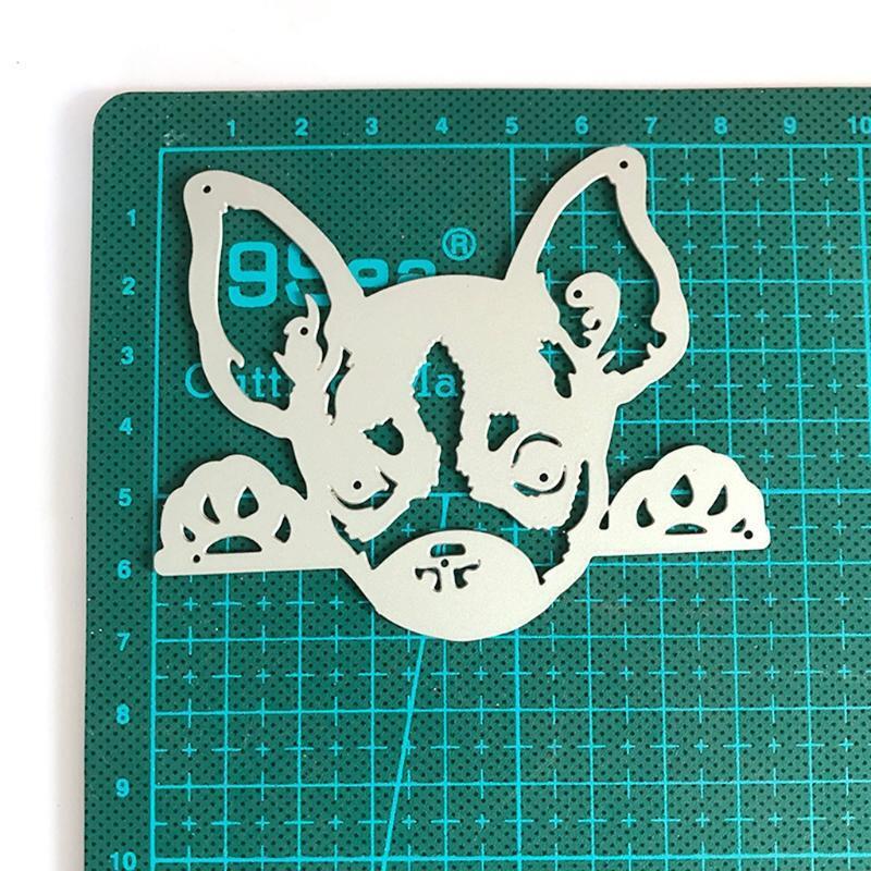 Puppy Dog Metal Cutting Dies Stencil Scrapbooking DIY Album Stamp Paper Emboss