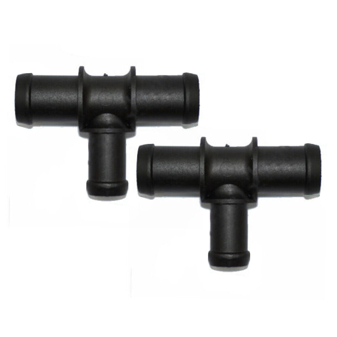 2pcs 3 Way 3/4"-5/8"-3/4" Tee Heater Water Hose Fitting Connector Kit