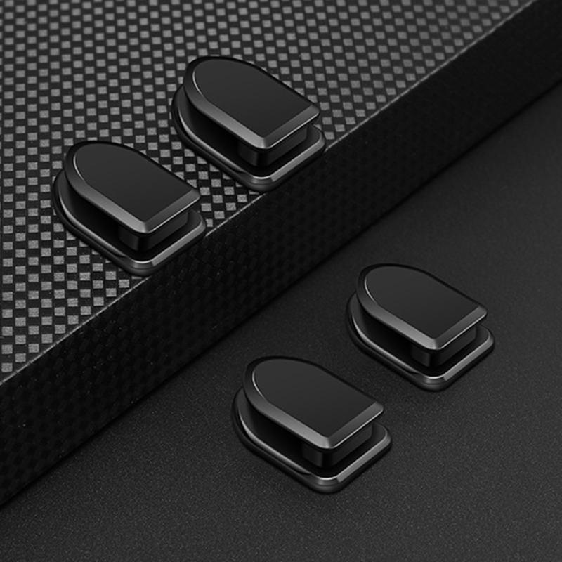 Anti-drop Organizer Storage for USB Cable Key Storage Auto Adhesive Hook Hanger