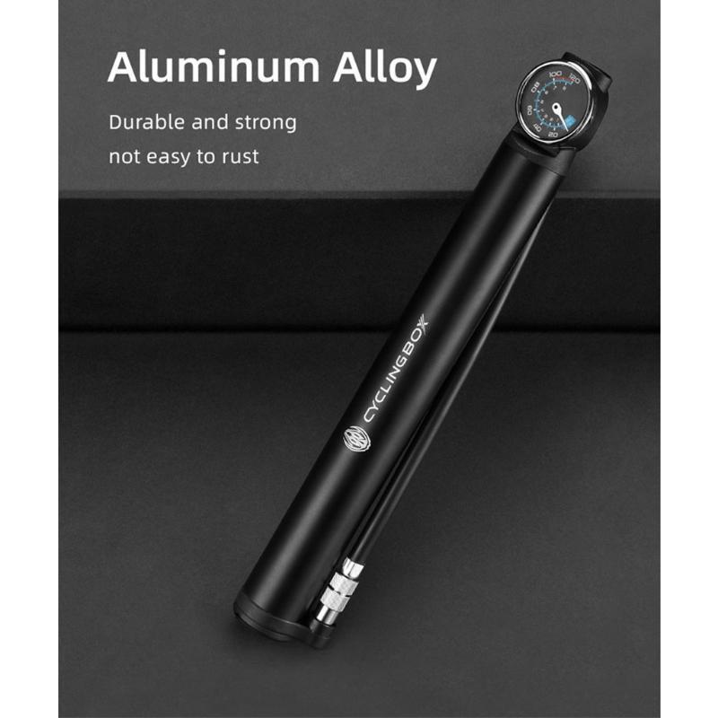 Universal US/French Specification Electric Bike Pump with Dial Portable Reliable