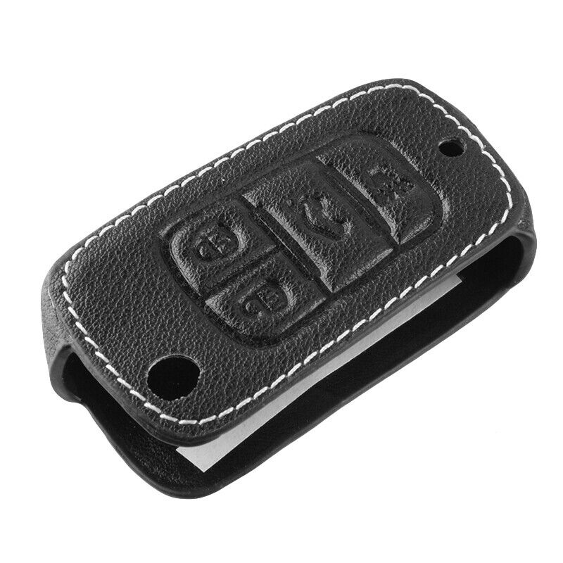 Leather Car Remote Key Fob Case Cover Fit For Chevrolet Camaro Cruze Equinox New