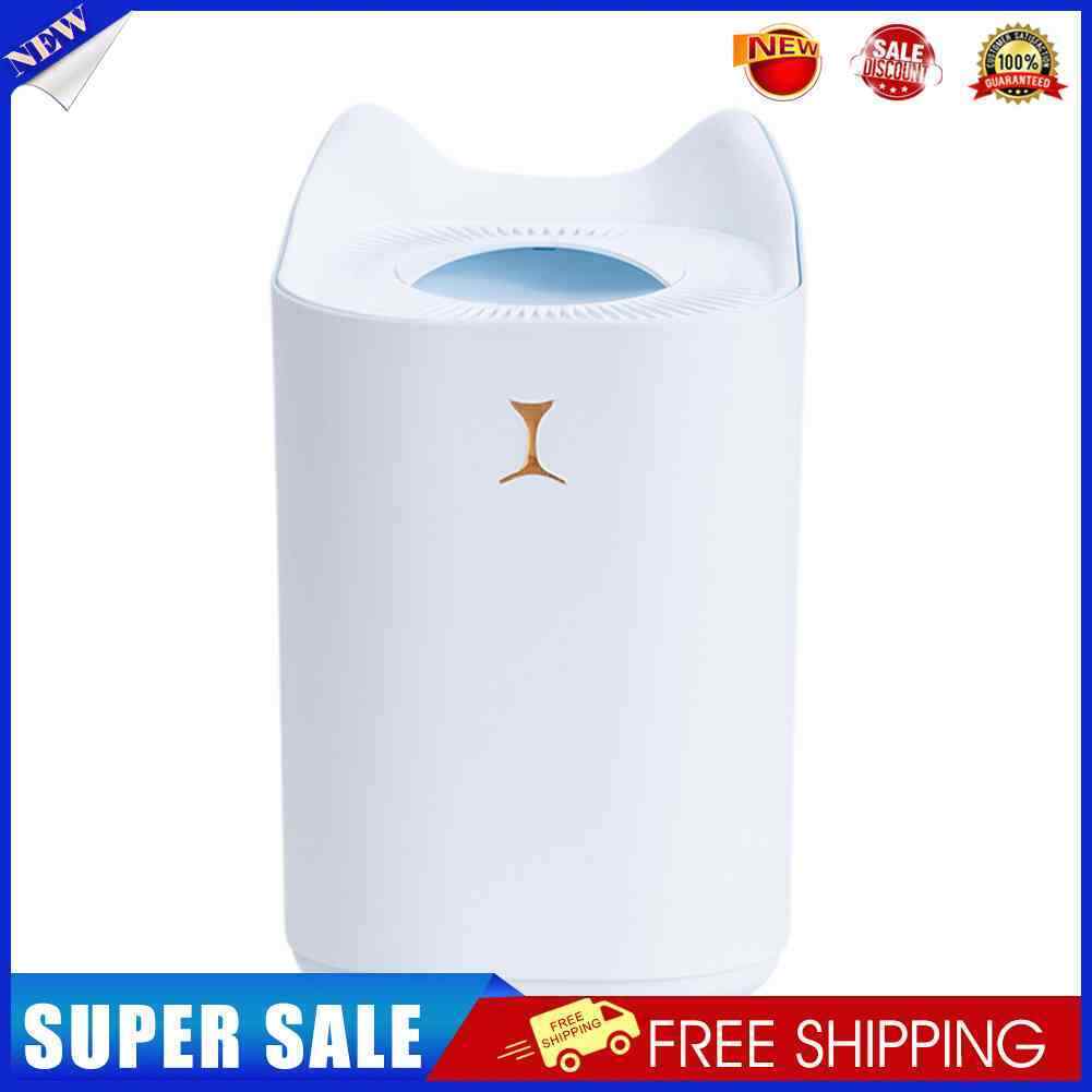 Large Capacity Home Air Humidifier Double Nozzle Fine Mist Sprayer (White)