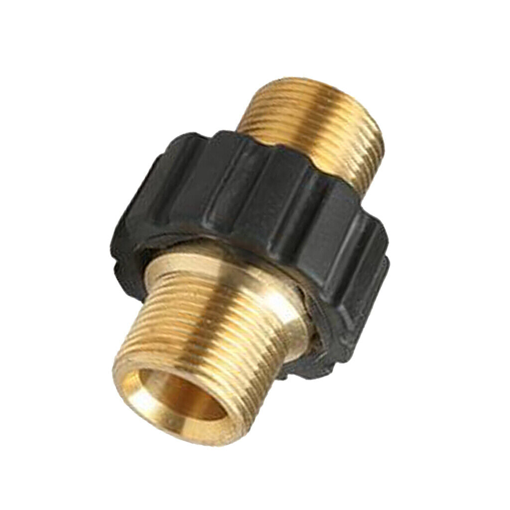 Heavy Duty High Pressure Washer Adapter Couple Connector M22M x M22M  Inner