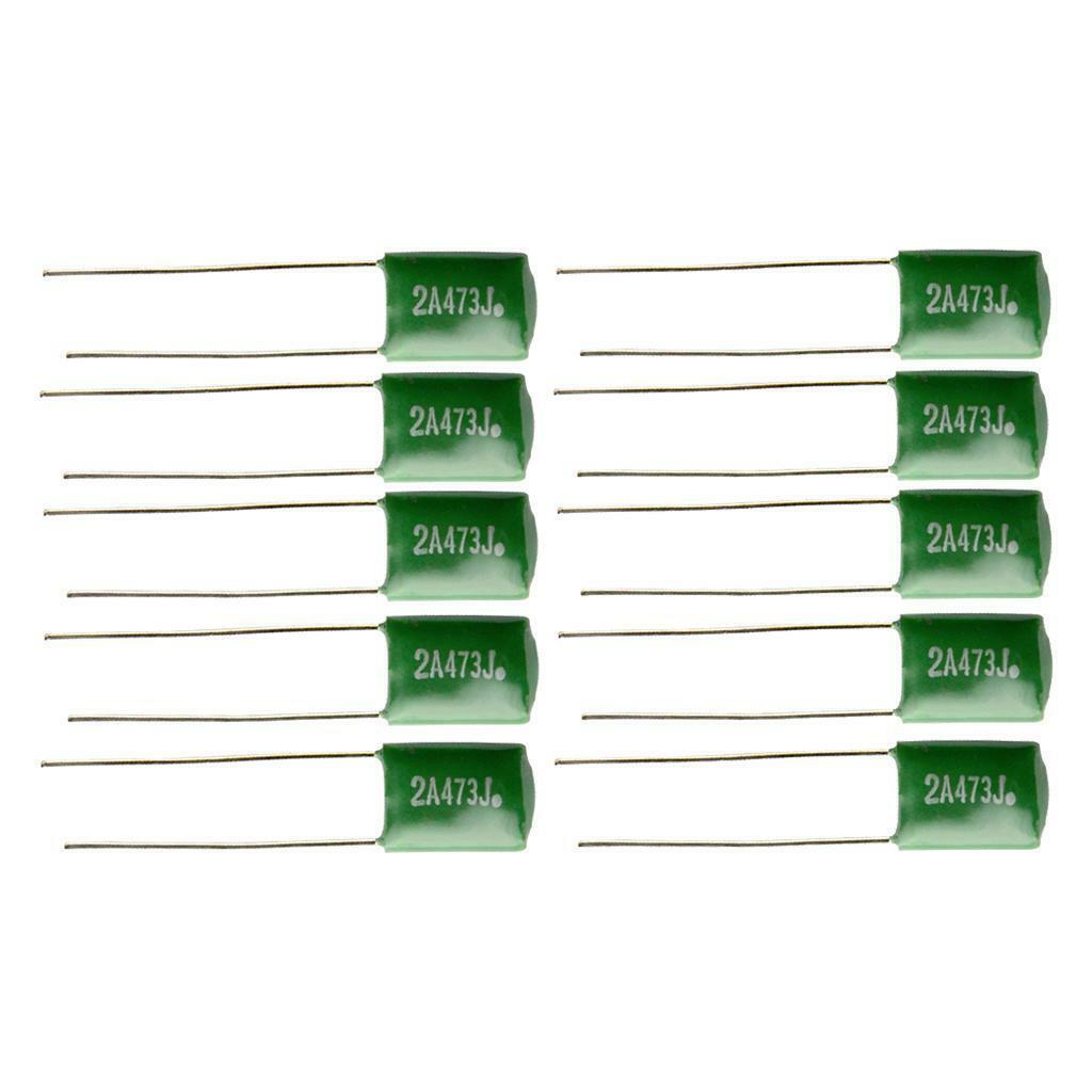 of 10  Polyester Film  Guitars Capacitors 0.047uf/2A473J,