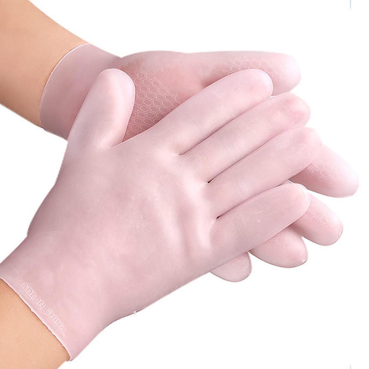 2 Pieces Moisturizing SPA Gloves Waterproof Hand Care Beauty Moisturizing Soften