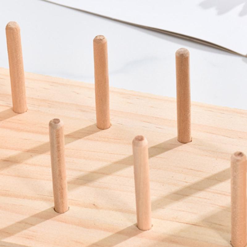 Spools Wooden Thread Rack Thread Holder Organizer for Sewing Embroidery Quilting