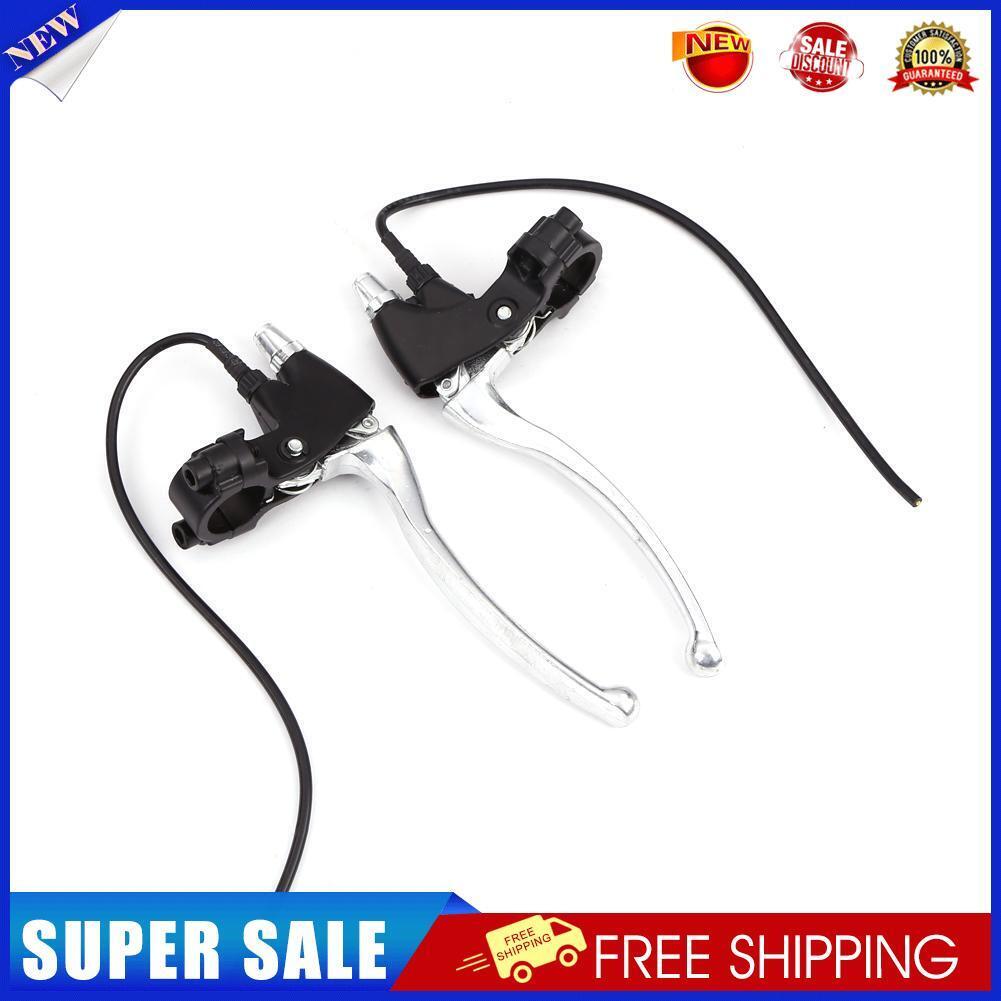1 Pair Alloy Electric Brake Handles Pedal Electric Car Vehicle Brake Levers