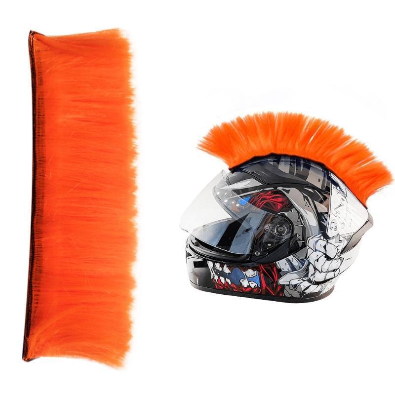 Motorcycle Bicycle Helmet DIY Decoration Fancy Helmet Mohawk Gift for Boys Man