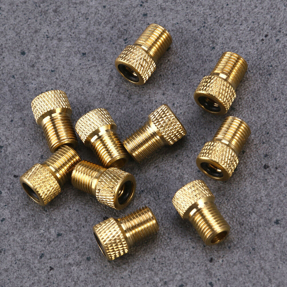 5pcs Bicycle Presta to Schrader Valve Core MTB Bike Air Pump Valve Adaptor