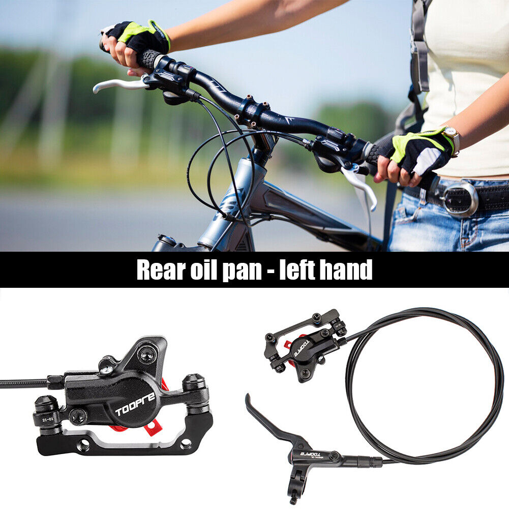 TOOPRE Hydraulic Brake Kit MTB Bike Rear Disc Brakes (Rear Brake-Left)