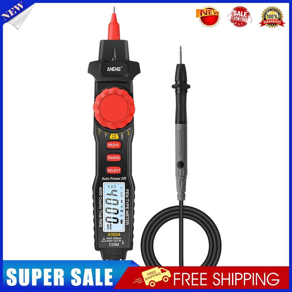 ANENG A3004 Pen Type Digital Multimeter LCD 4000 Counts Auto Range Tester