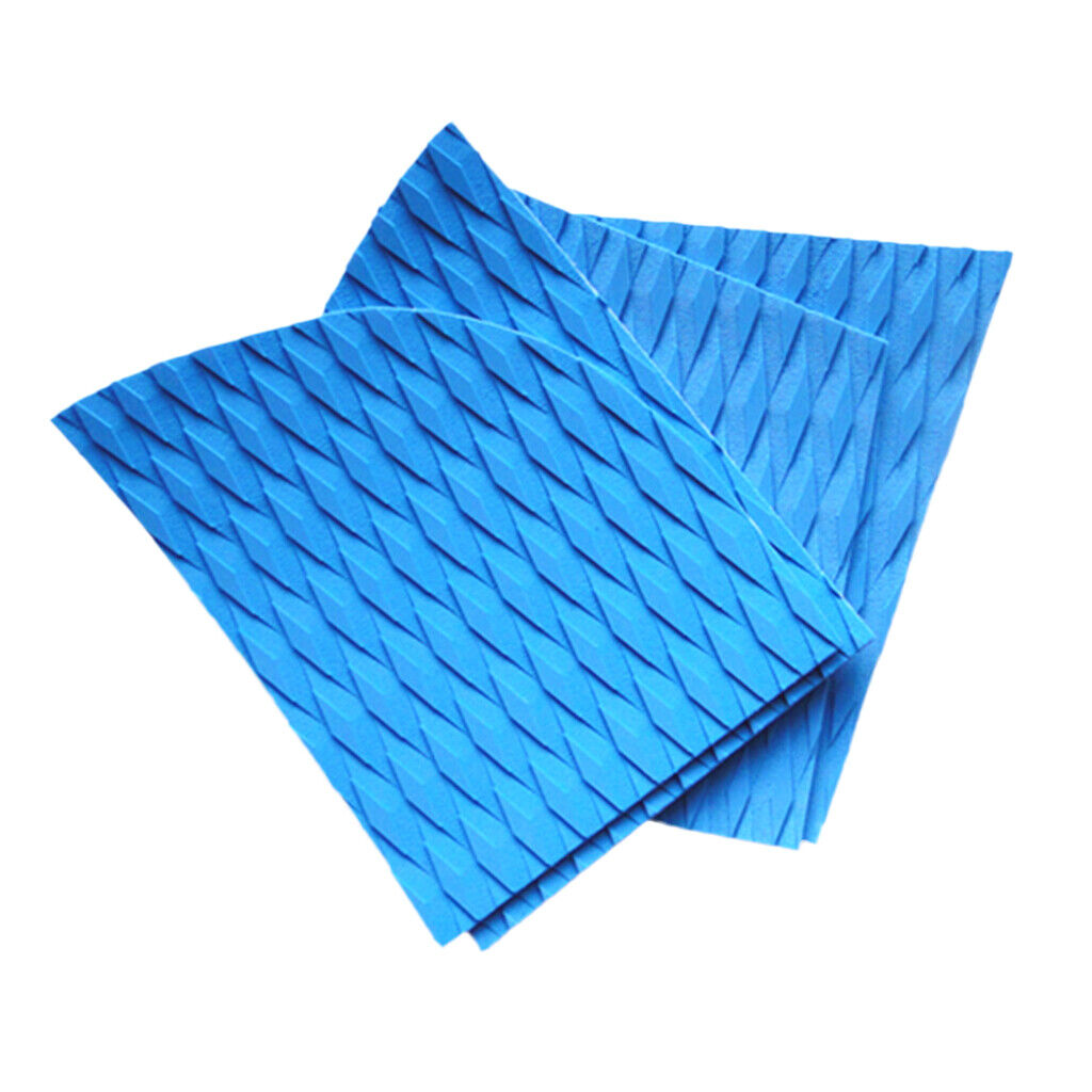 Non-slip EVA Surfboard 9 Full Deck Grip Mat with 4 Dog Traction Pad Tail Pad