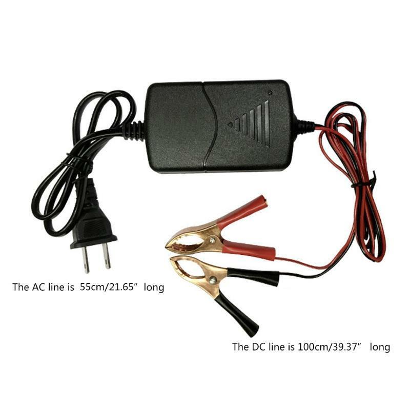 US Smart Charging Battery Charger Maintainer 12V for Car Truck RV Motorcycle