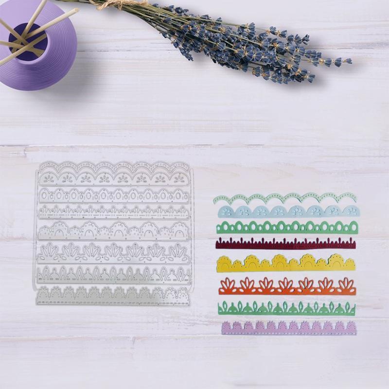 Flower Grass Metal Cutting Dies Photo Album Decoration Accessories DIY Crafts