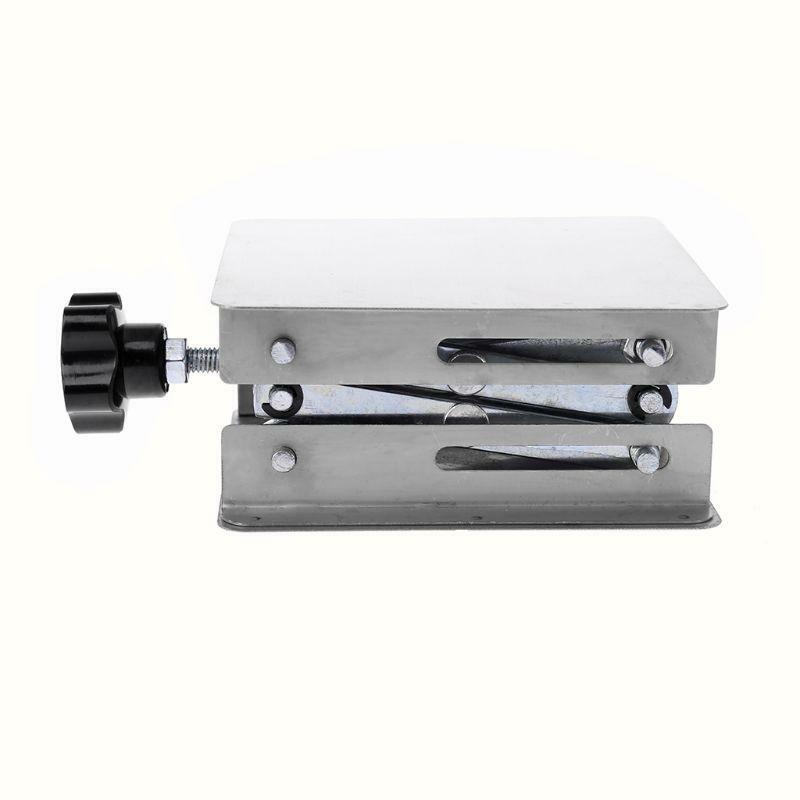 Laboratory Lifting Platform Stand Rack Scissor Jack Bench Lifter Table Lab Steel