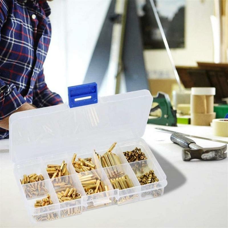 320 Pcs M2 Standoff Screw Nut Threaded Pillar PC-B Motherboard Assortment Kit