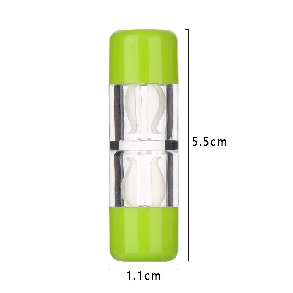 Color Plastic Bottle Tube Soaking Box Travel Glasses Holder Contact Lens Case