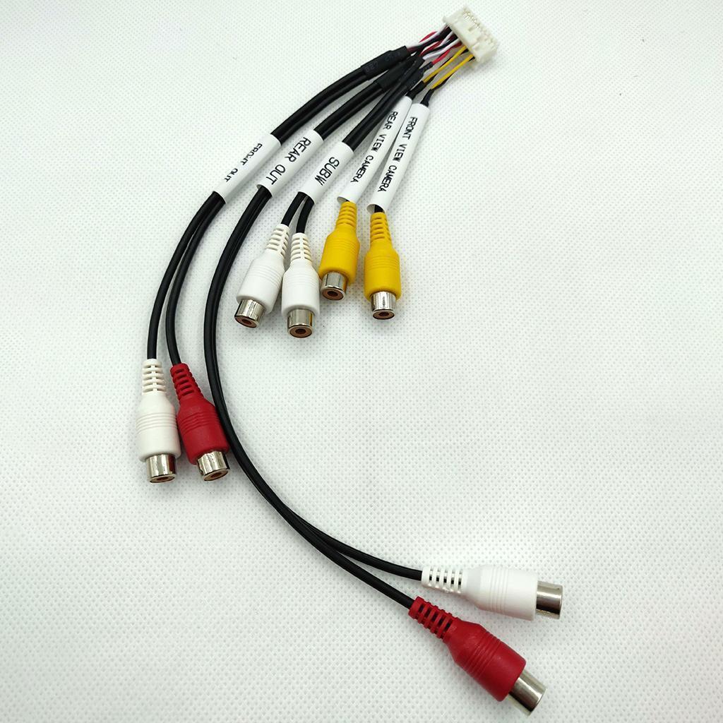 Car RCA Harness Cable Connector Easy Installation Stereo Radio for ILXW650