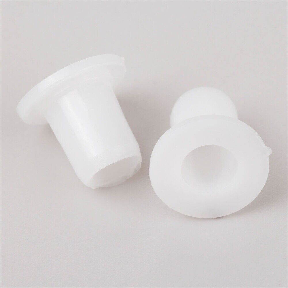 20PCS Plastic Roller Skating Spacer Inline Skate Bearing Bushing Spacer White HQ