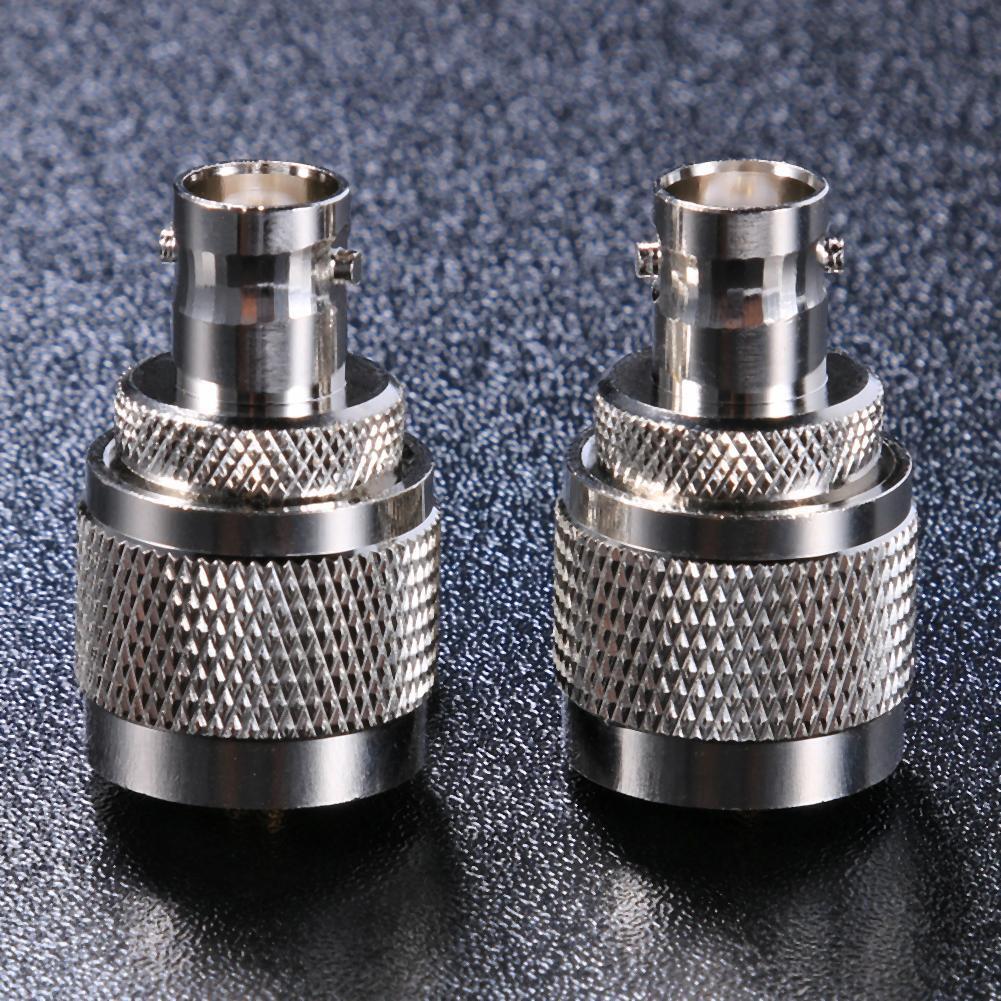 BNC Female to UHF Male Connector PL259 RF Coaxial Coax UHF to BNC Adapter