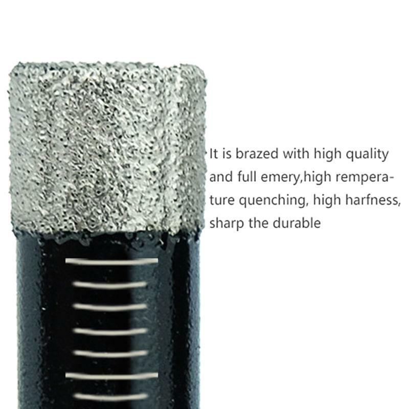 Dry Diamond Drill Bits 4Pcs Dry Diamond Drill Bits for Granite Marble Ceramic