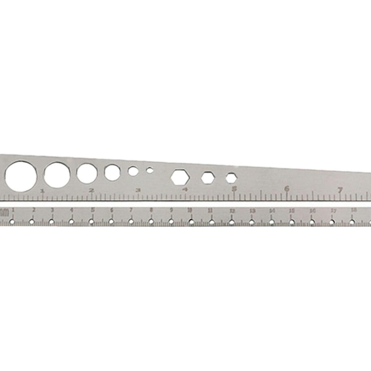 Angle Protractor Ruler Degree Measuring Tool Hexagon Ruler for
