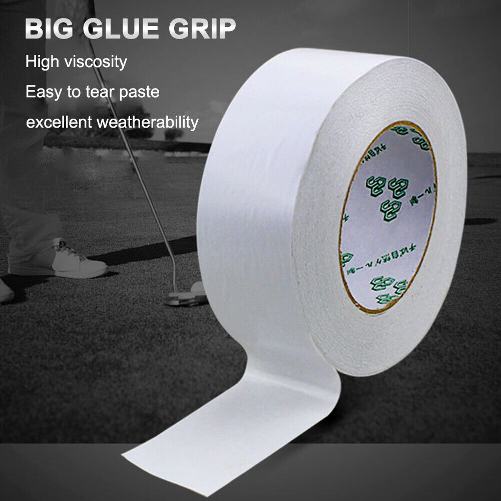 Golf Clubs Grip Strip Double Sided Club Adhesive Golf Wrap Tape (5cmx50m)