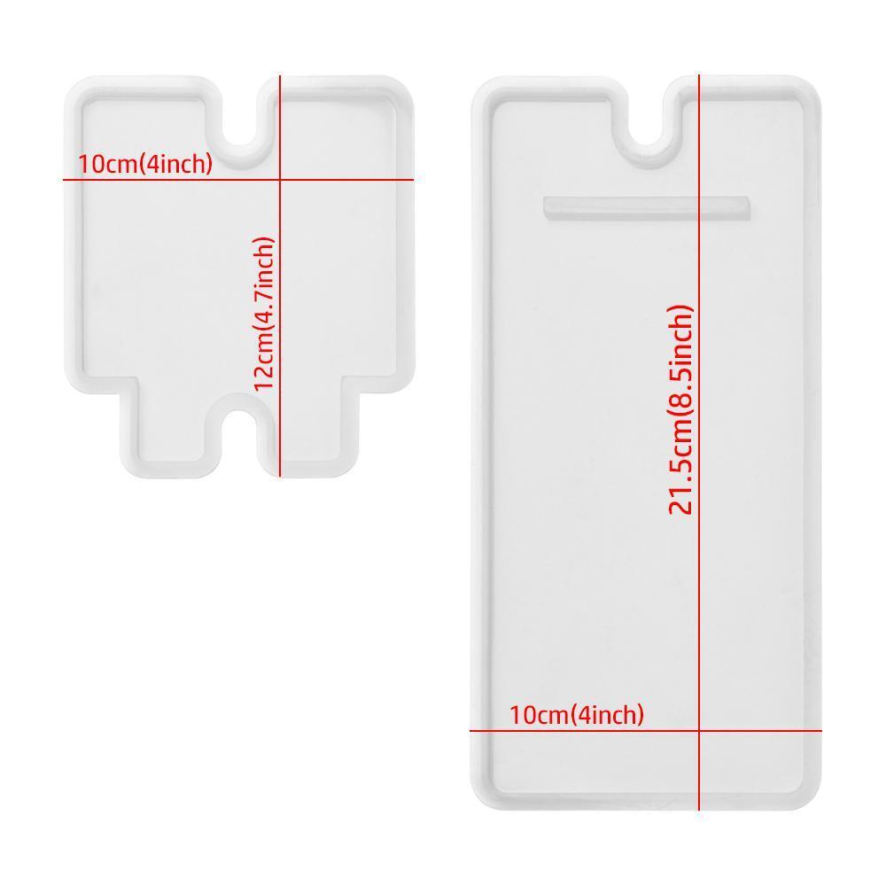 Crystal Glue Cell Phone Stand Molds Silicone Mould Mobile Phone Holder Molds