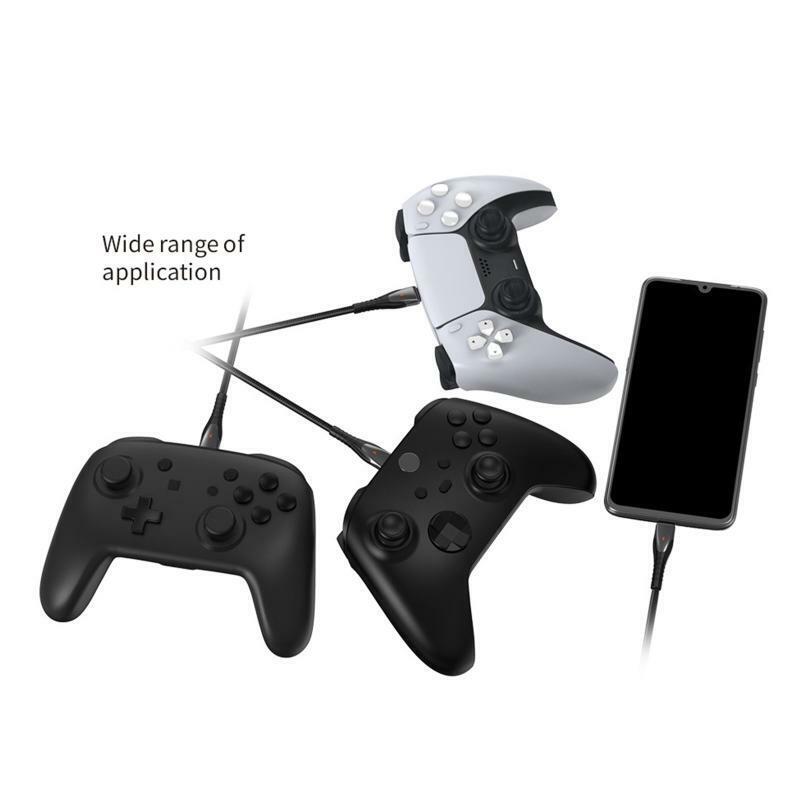 Charging Data Cable Power Supply Charger Cord for Switch Pro PS5 Game Controller