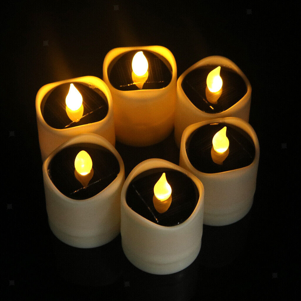 Electric LED Tealight Candle Flickering Flameless Tea Light