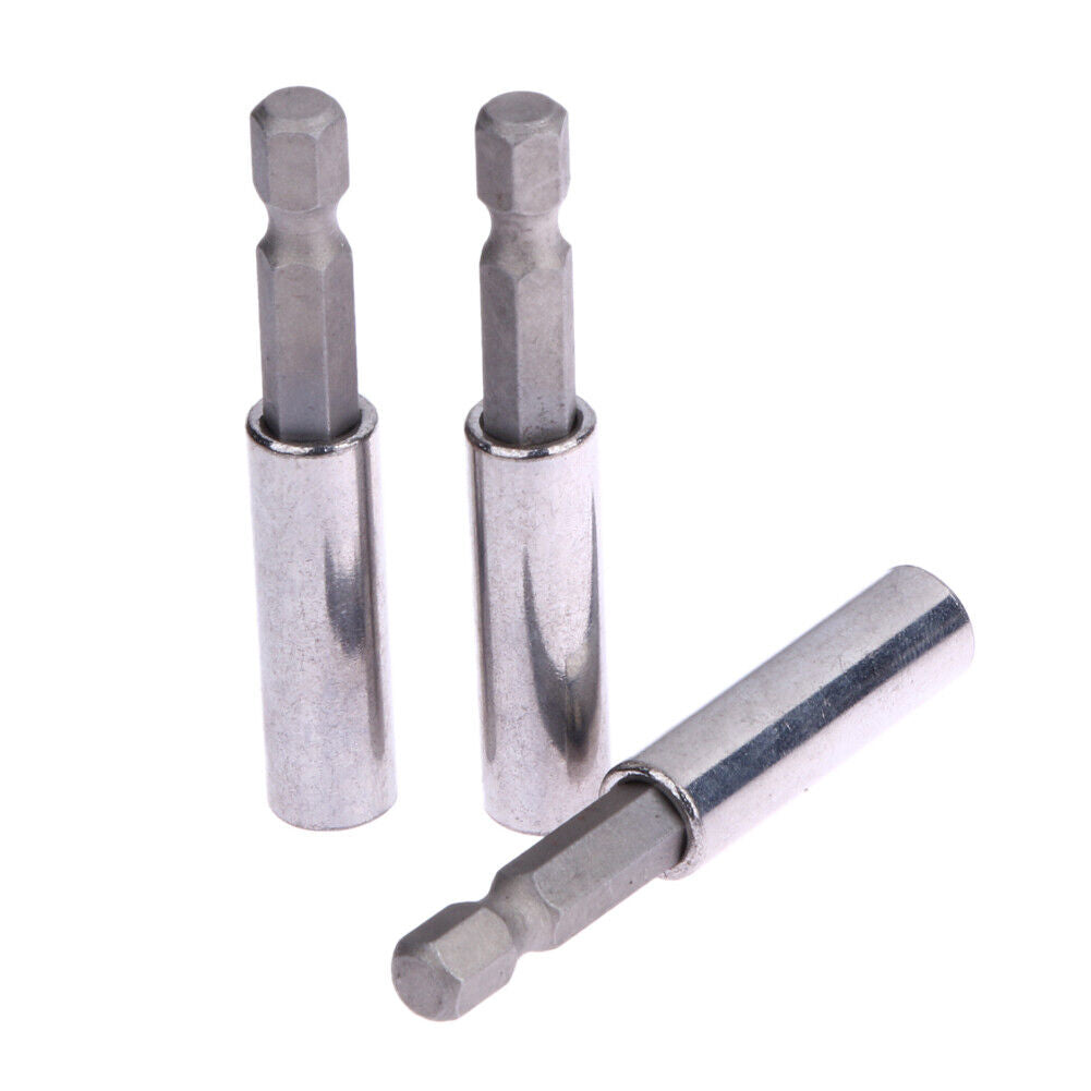 5 Pieces 1/4" Hex Shank Magnetic Drill Bit Holder Extension Extender