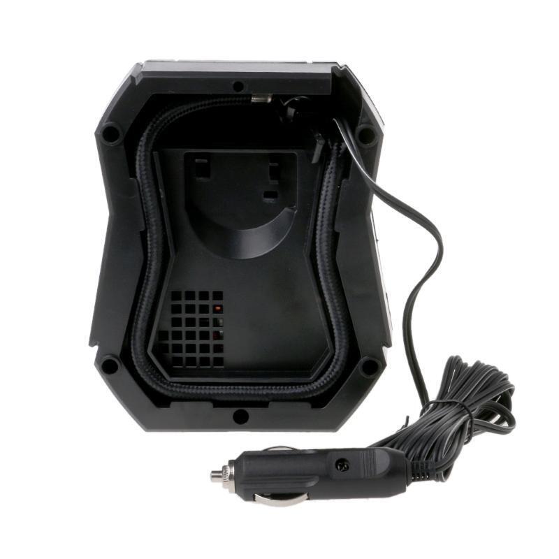 Car 12V Electric Tire Inflator Auto Portable Air Compressor Pump LED Emergency
